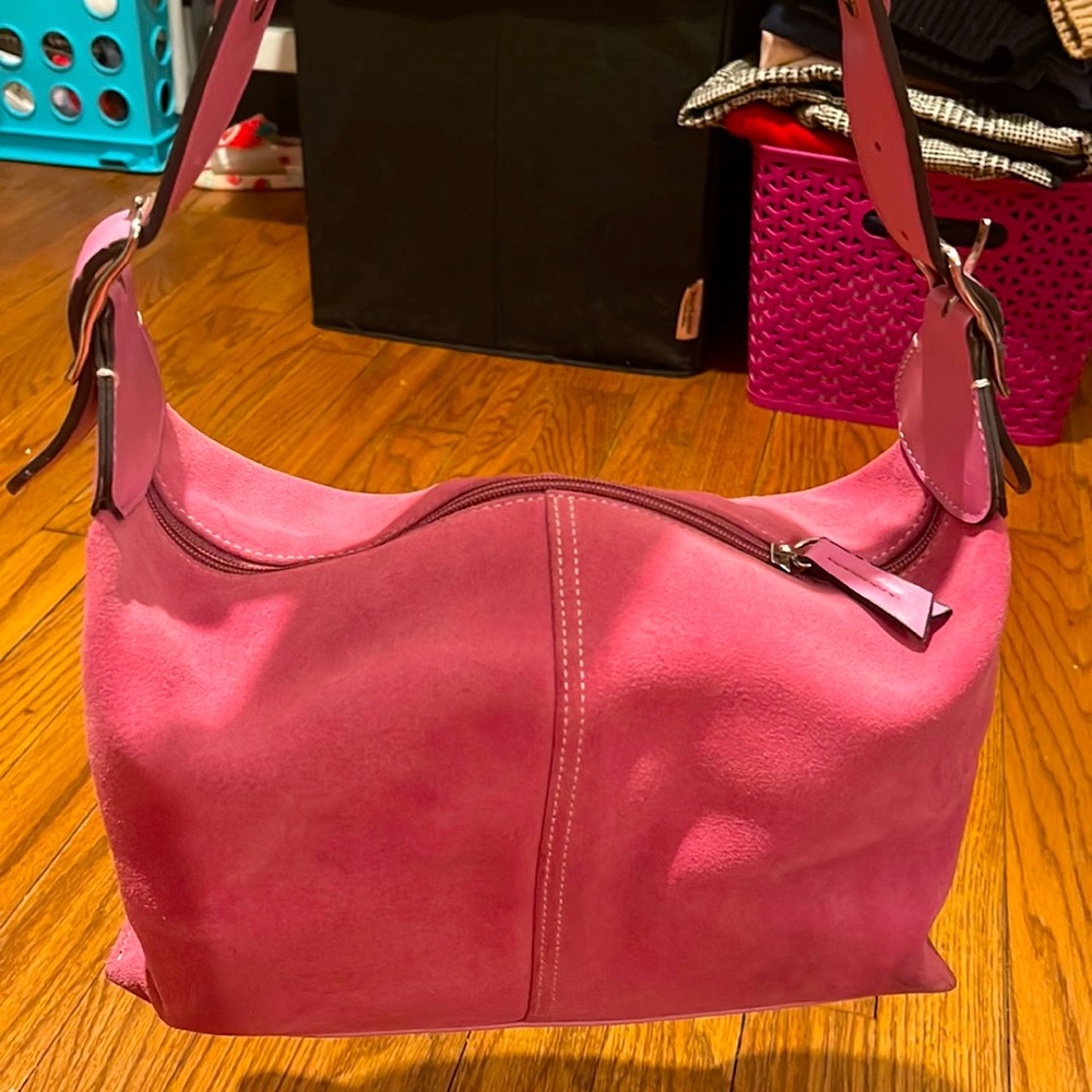 Pink 90s shoulder bag